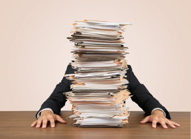 An image of paperwork
