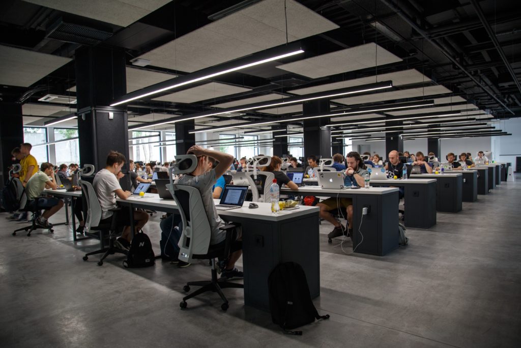 image of a working space