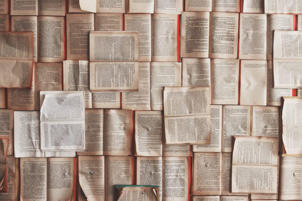 opened books