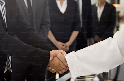 men shaking hands